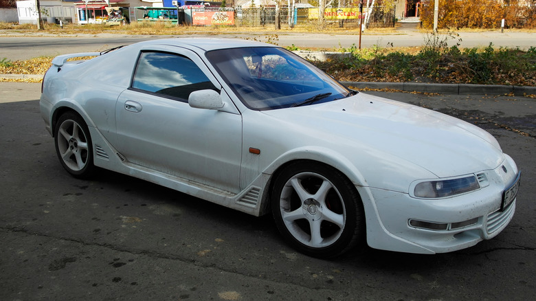 1991 Honda Prelude parked