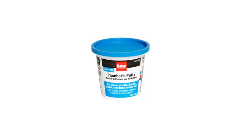 Oatey 9 Oz. Stain-Free White Plumbers Putty