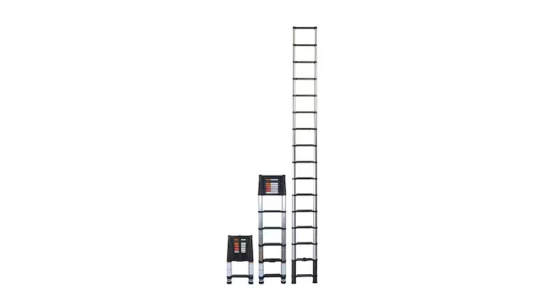 Xtend+Climb ANSI Certified 15.5-Foot Aluminum Telescoping Extension Ladder