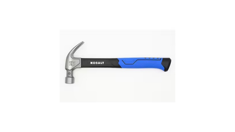Kobalt 16 oz. Steel Head Fiberglass Handle Claw Hammer
