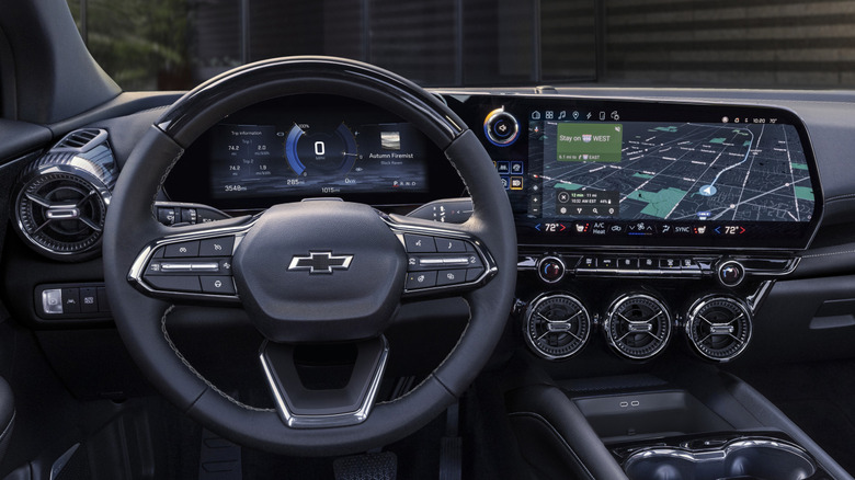 2025 Chevrolet Blazer EV dashboard