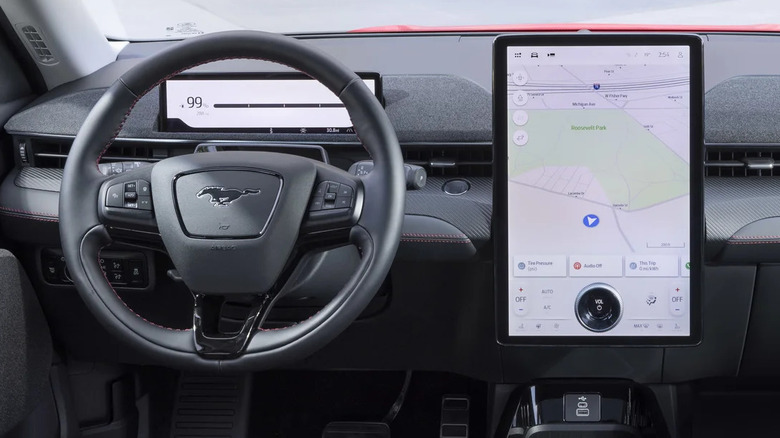 2025 Ford Mustang Mach-E dashboard