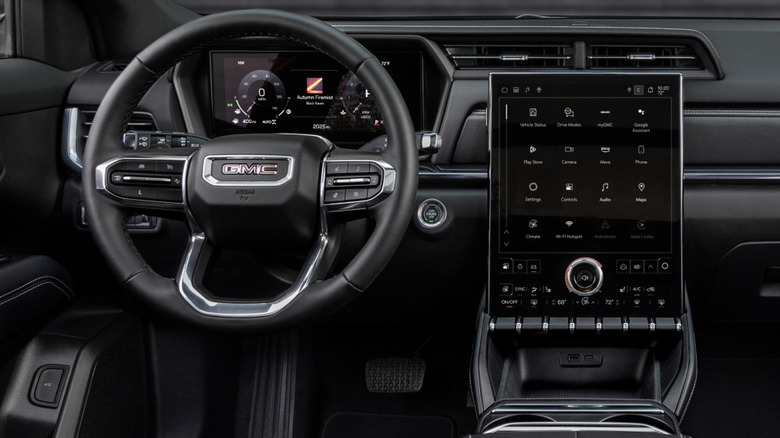 2025 GMC Terrain dashboard interior