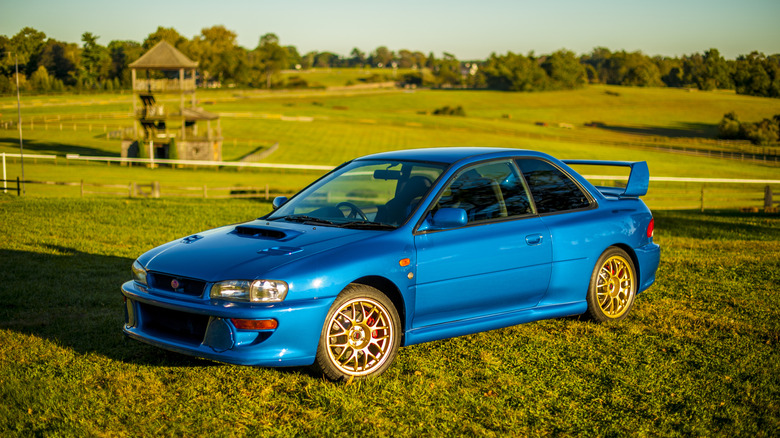 Subaru 22V STI front 3/4 view