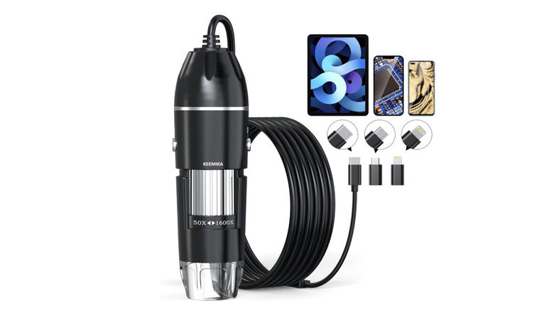 KEEMIKA USB Microscope compatible with Android and iPad