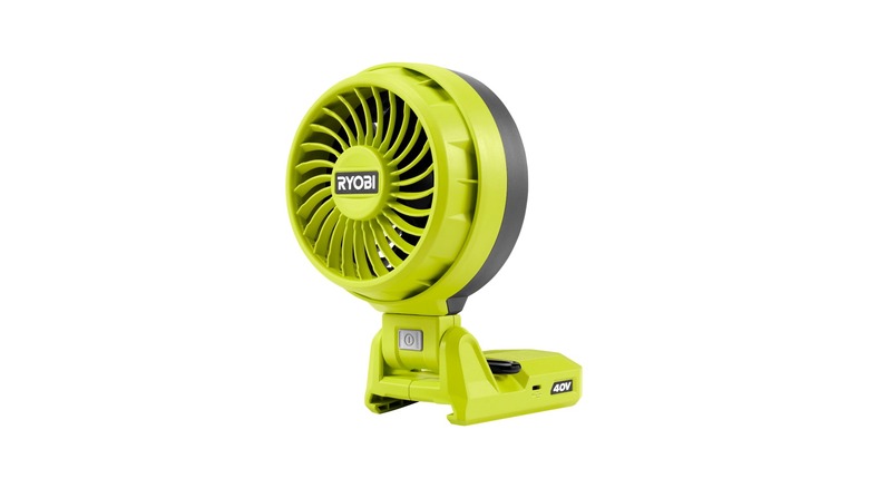 A 40V Battery Topper Fan by Ryobi