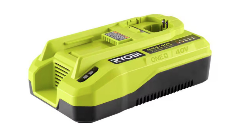 18V/40V Dual-Platform Charger on display