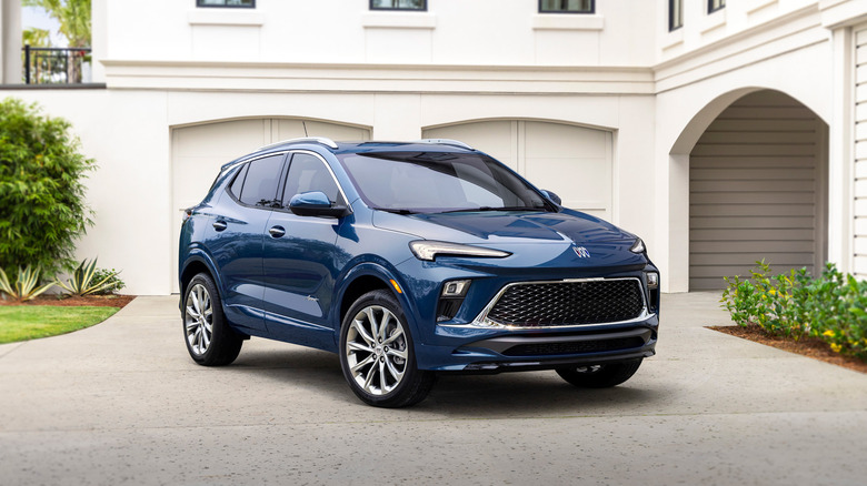 2026 Buick Encore GX front 3/4 view