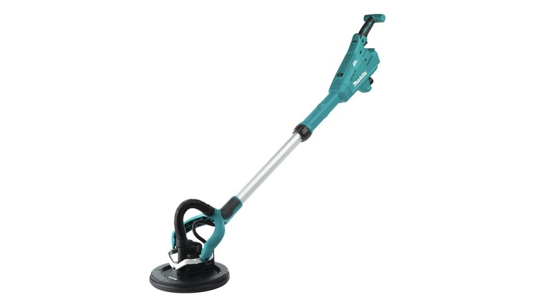 Makita drywall sander on white background