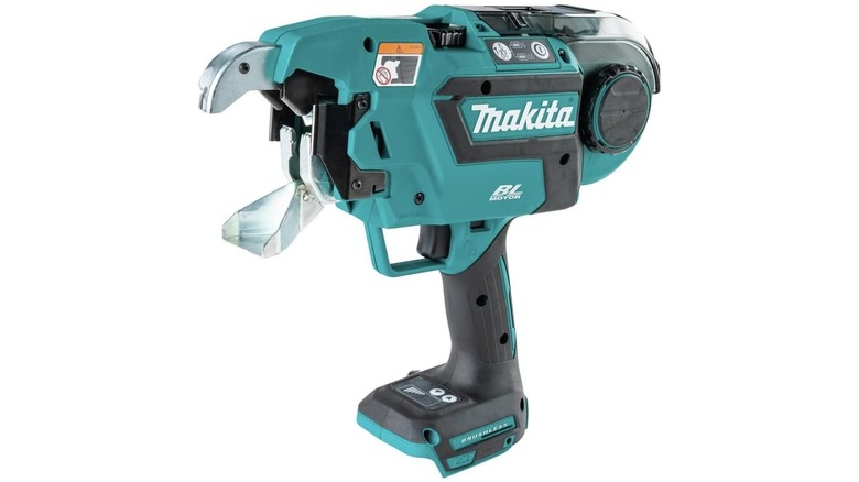 Makita rebar tying tool on white background