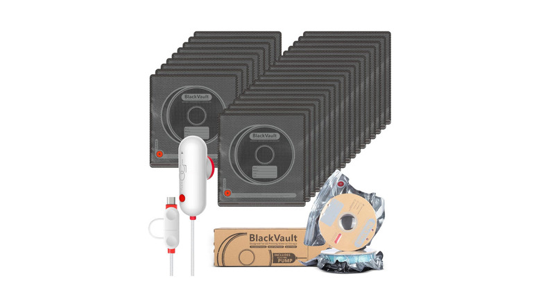 Vacbird vacuum bags for filament storage