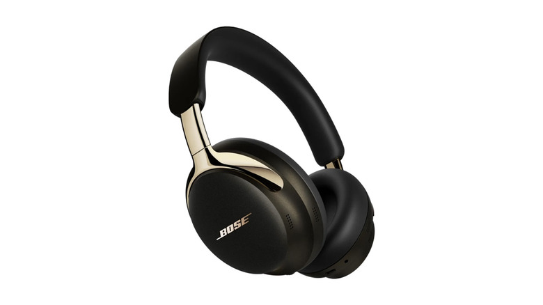 A close up shot of the Bose QuietComfort Ultra Headphones