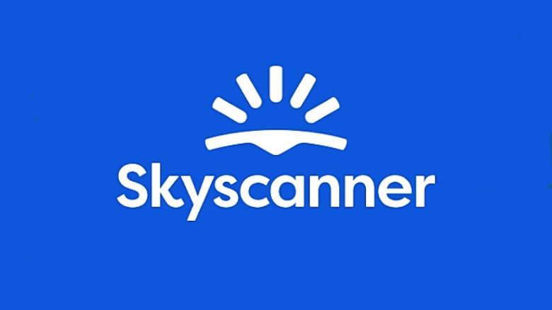 The Skyscanner app logo.