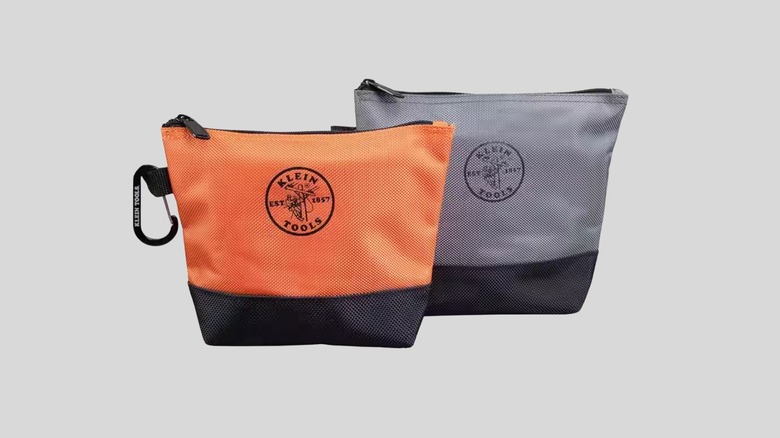 2-Pack 9-inch Stand-Up Zipper Tool Bags