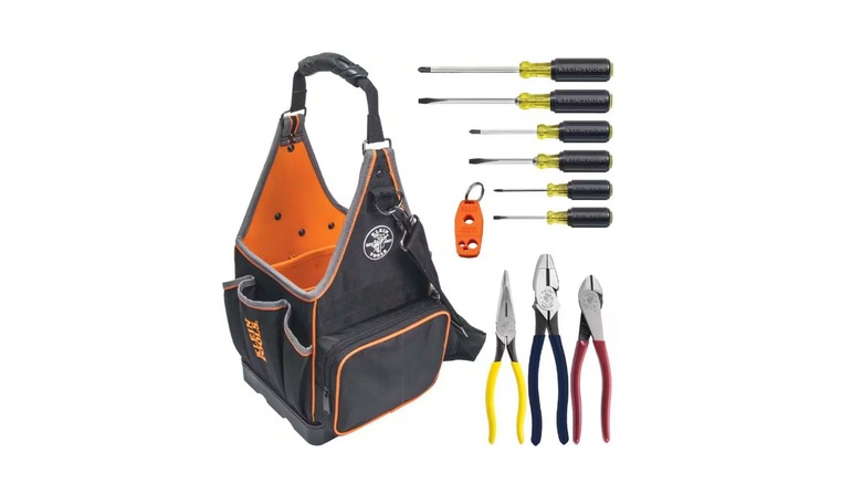 Tool Tote with an 11-Piece Tool Kit