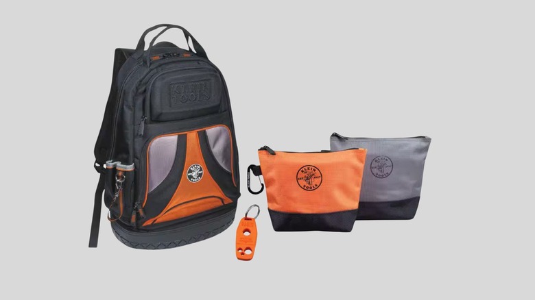 Tradesman Pro 14-inch Tool Backpack with Zipper Bags and Magnetizer