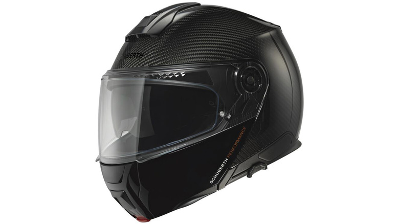 A stock image of the Schuberth C5 Carbon helmet