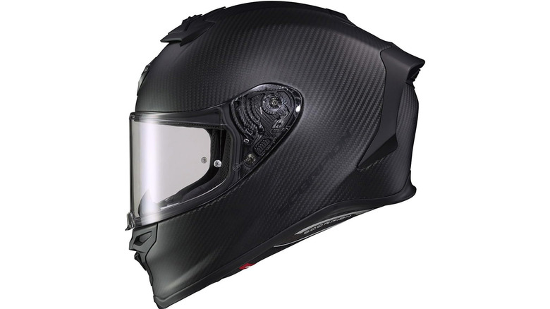 A side image of the ScorpionEXO R1 helmet