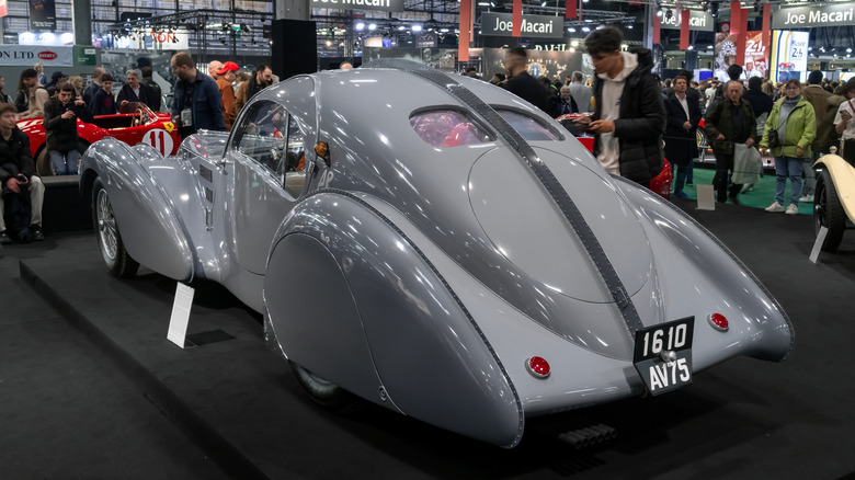 A Bugatti Type 57SC Atlantic, rear 3/4 view