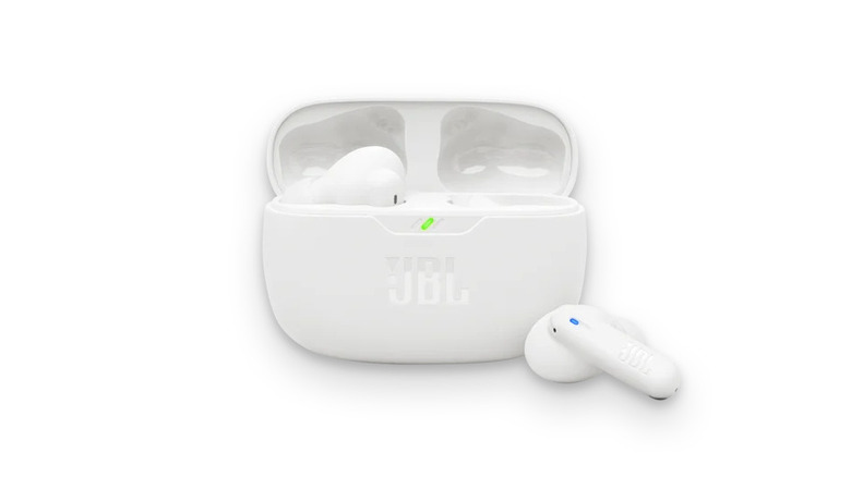 JBL buds white background