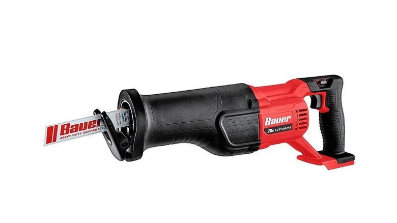 Black and red Bauer reciprocating saw