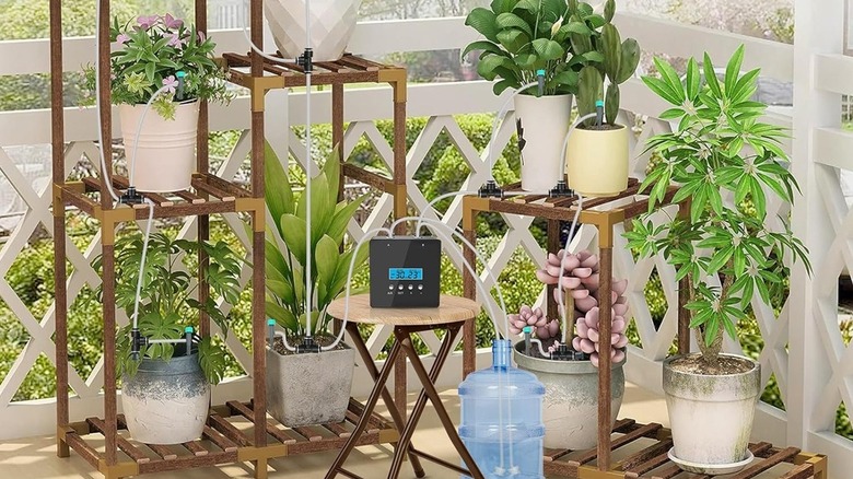 Smart plant watering system