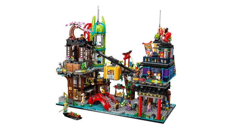 lego ninjago city markets set