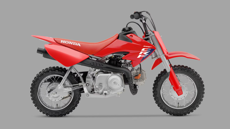 Honda CRF50F red model