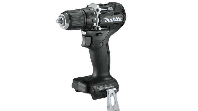 Makita's Sub-Compact Brushless Driver-Drill in black