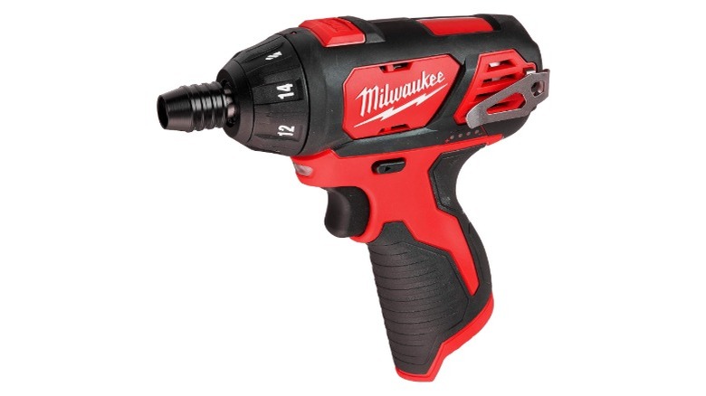 Milwaukee hex screwdriver with torque adjustment numbers