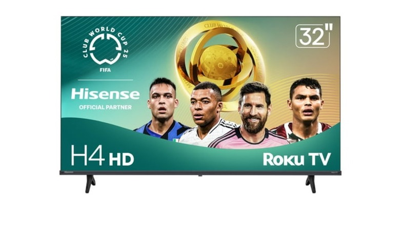 Hisense H4 Series TV on display