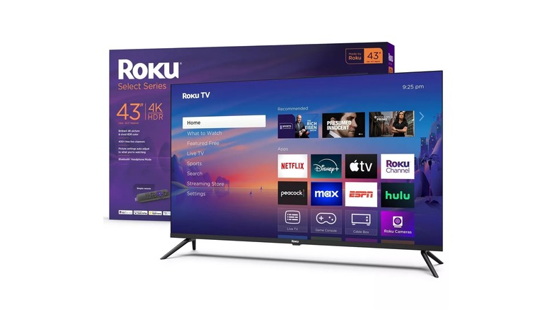 Roku Select Series TV with box