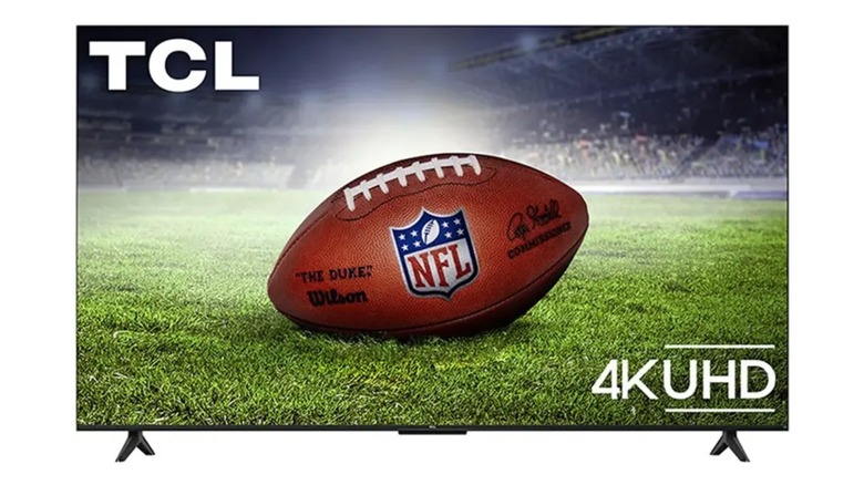 TCL F35 TV on display