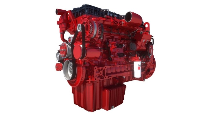 A Cummins X15D engine that produces 651 horsepower