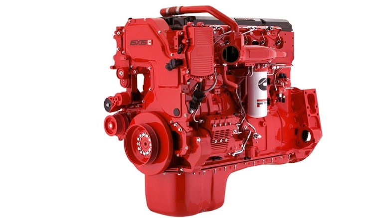 An image of the Cummins ISX15 EPA 2010 engine