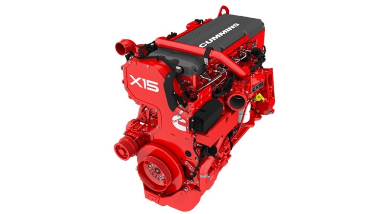 An image of the Cummins X15 Efficiency Series 2024 engine