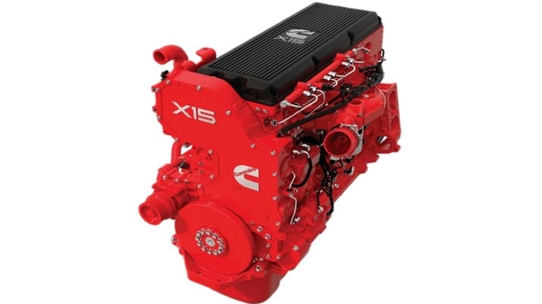 An image of the Cummins X15 Euro III engine