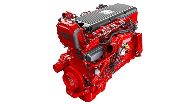 An image of the Cummins X15 Euro VI engine