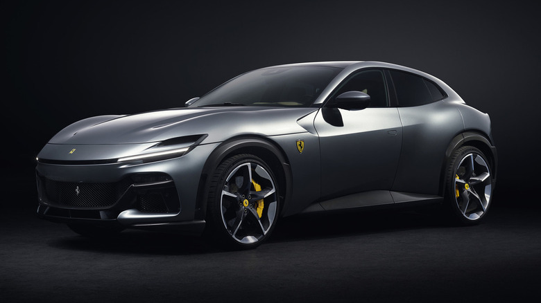 Ferrari Purosangue studio shot
