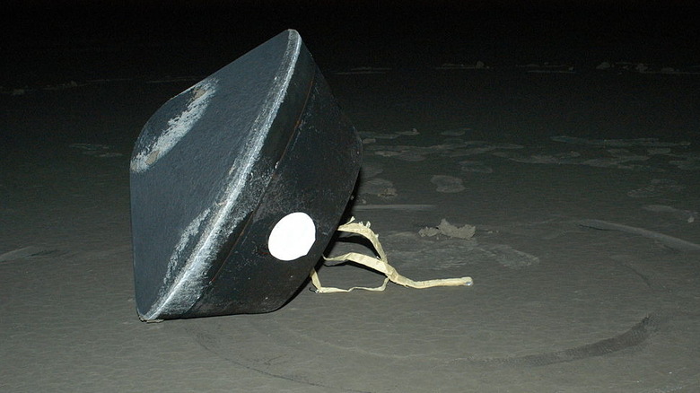 Stardust Capsule after its return to Earth