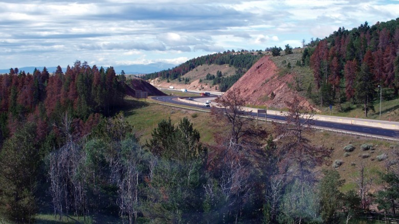 I-80 in Wyoming