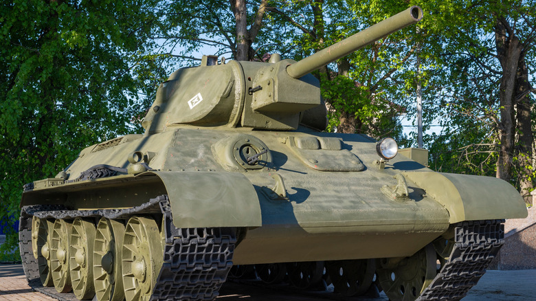 T-34 Tank in Russia
