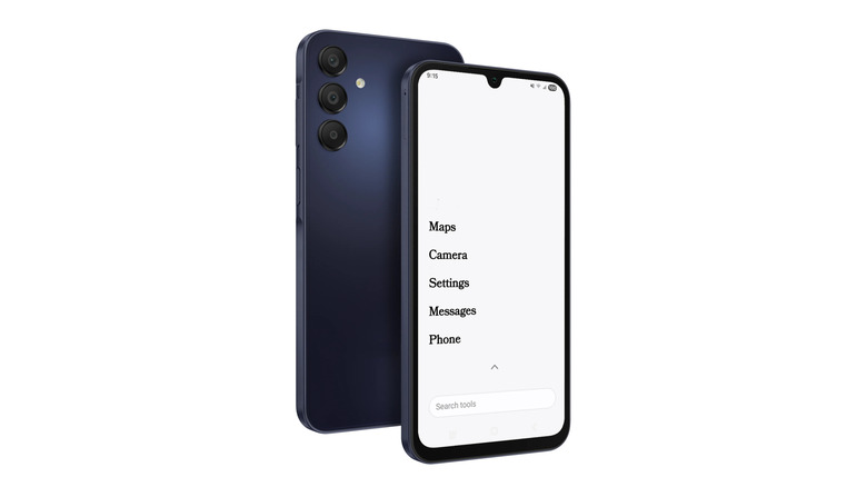 The wisephone on a white background