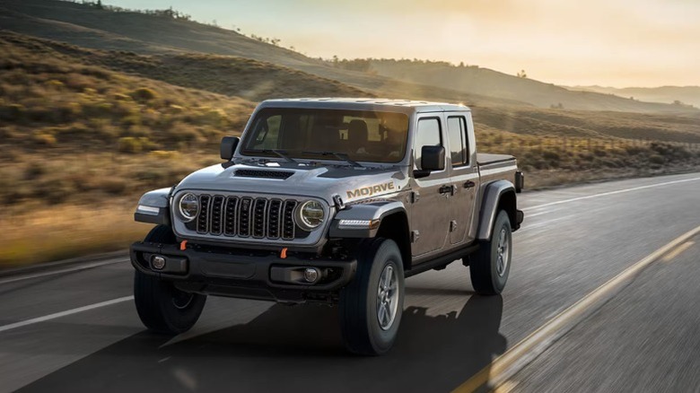 A black 2025 Jeep Gladiator