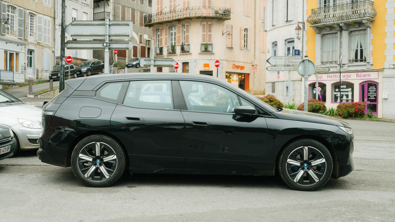 BMW iX in parking lot