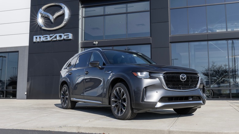Mazda CX-90 PHEV at dealership