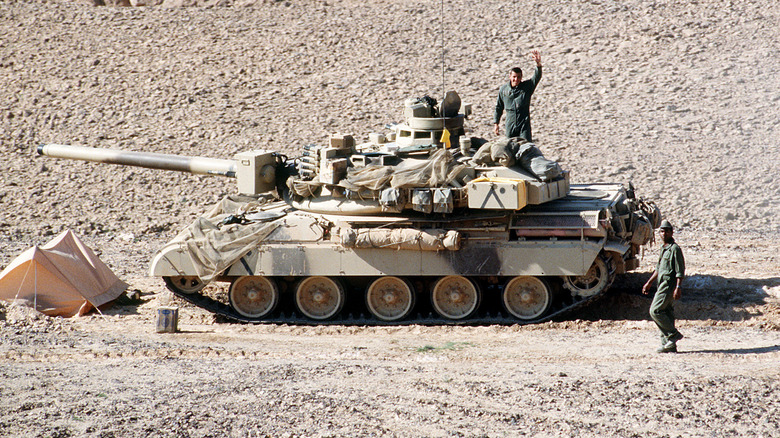 AMX-30 battle tank in Operation Desert Storm