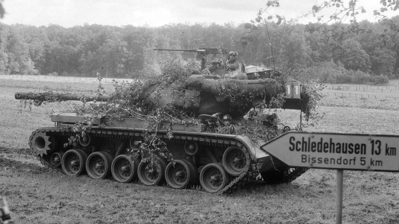 M-47 Patton tank in 1954 Germany