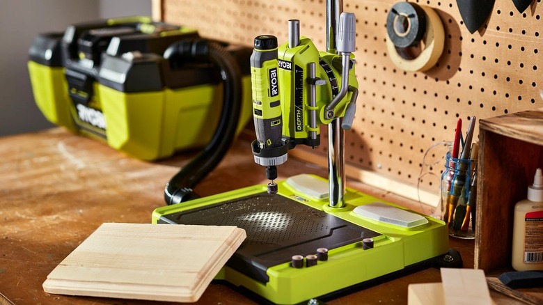 Ryobi Hobby Station on worktable