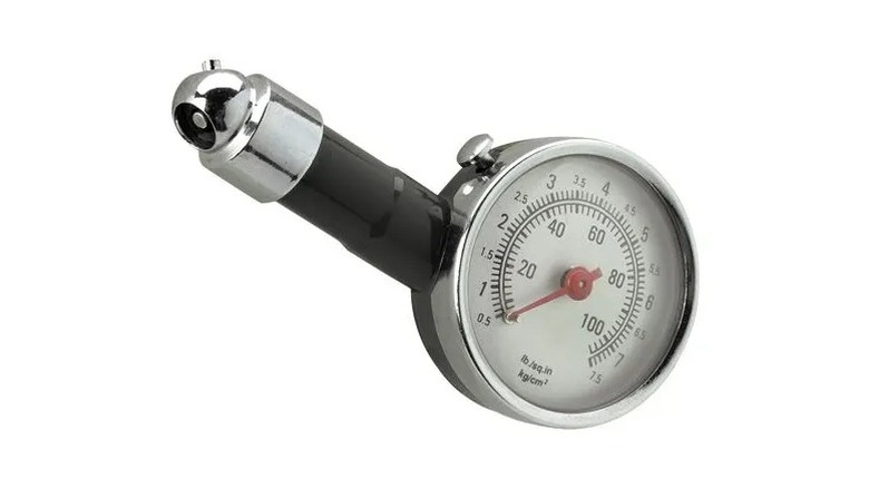 Pittsburgh 110 PSI Dial Tire Pressure Gauge